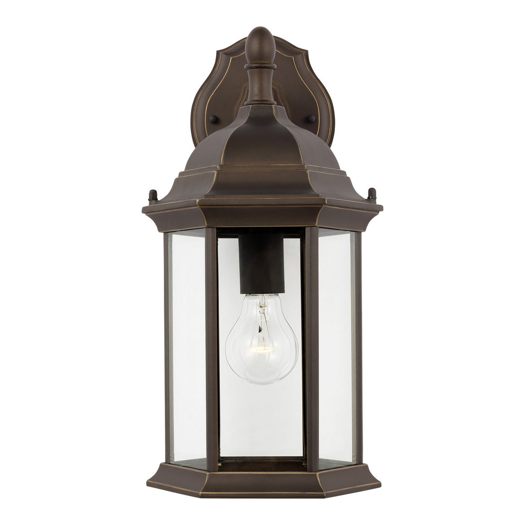 Generation Lighting Canada - 8938751-71 - One Light Outdoor Wall Lantern - Sevier - Antique Bronze