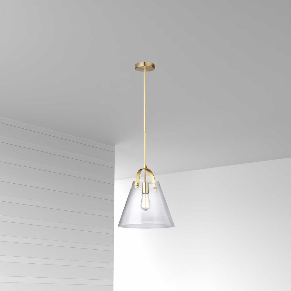 Dainolite Canada - 871P-AGB - One Light Pendant - Polly - Clear