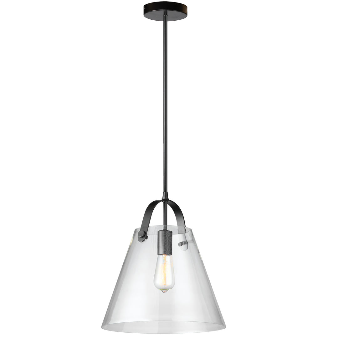 Polly One Light Pendant in Clear - available from The Lighting Shoppe, trusted by Canadian homeowners