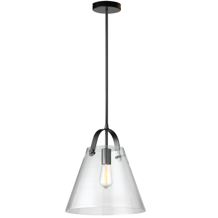 Polly One Light Pendant in Clear - available from The Lighting Shoppe, trusted by Canadian homeowners