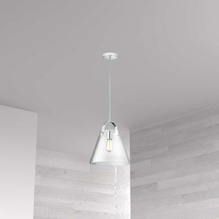 Dainolite Canada - 871P-PC - One Light Pendant - Polly - Clear