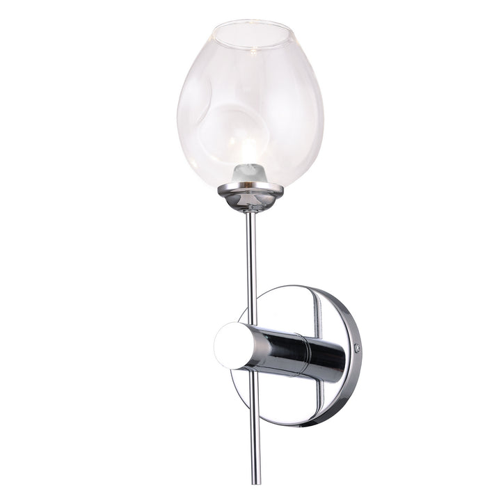 Abii One Light Wall Sconce in Polished Chrome - available from The Lighting Shoppe, trusted by Canadian homeowners
