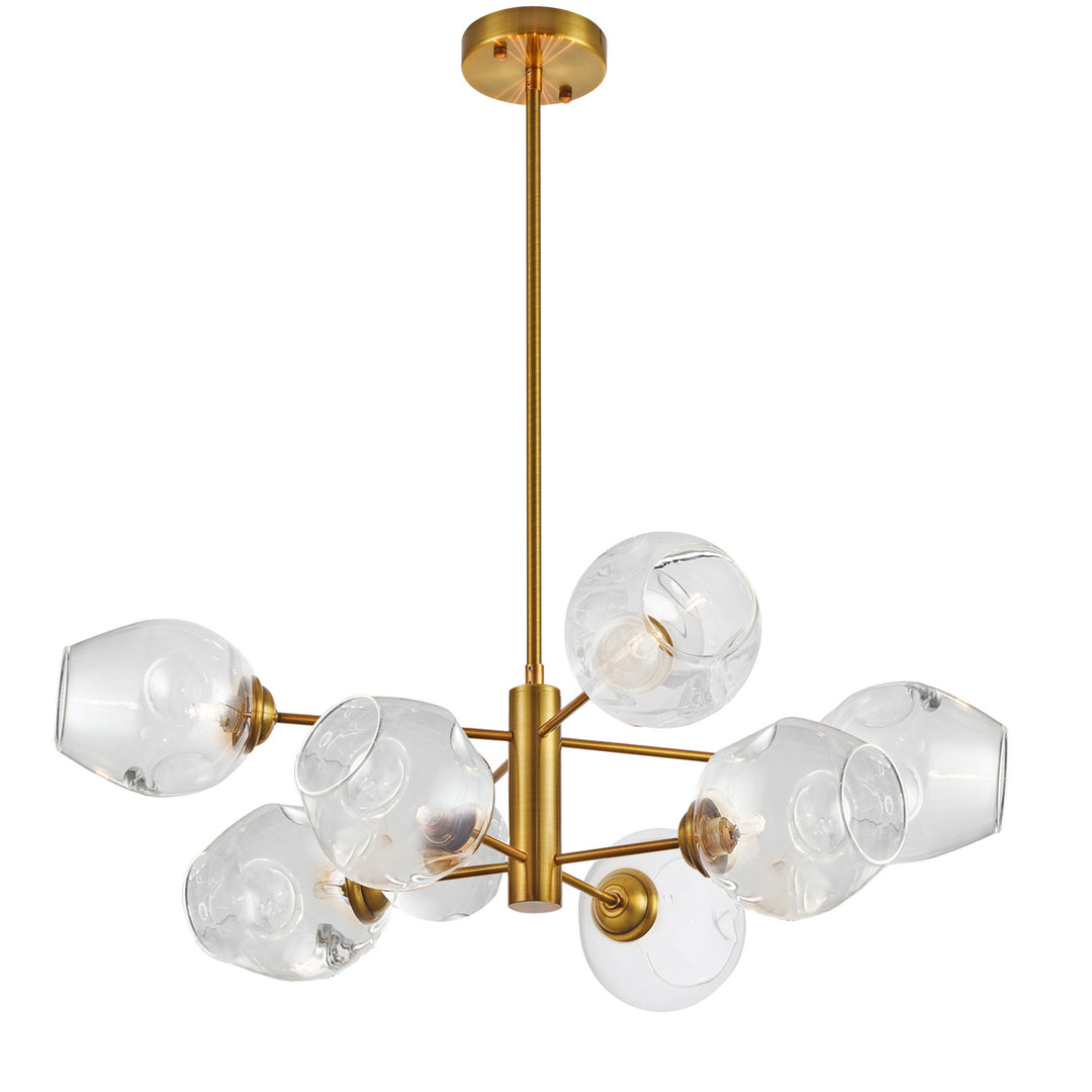 Abii Eight Light Pendant in Vintage Bronze - available from The Lighting Shoppe, trusted by Canadian homeowners