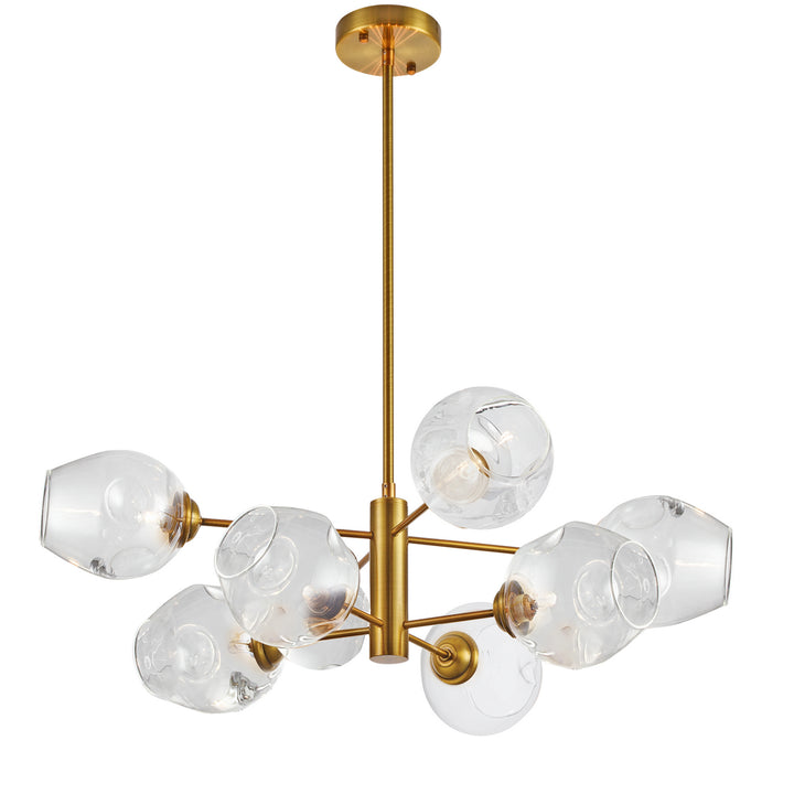 Abii Eight Light Pendant in Vintage Bronze - available from The Lighting Shoppe, trusted by Canadian homeowners