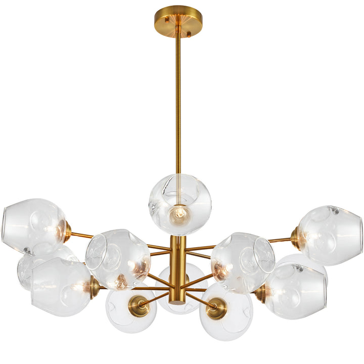 Abii 12 Light Pendant in Vintage Bronze - available from The Lighting Shoppe, trusted by Canadian homeowners
