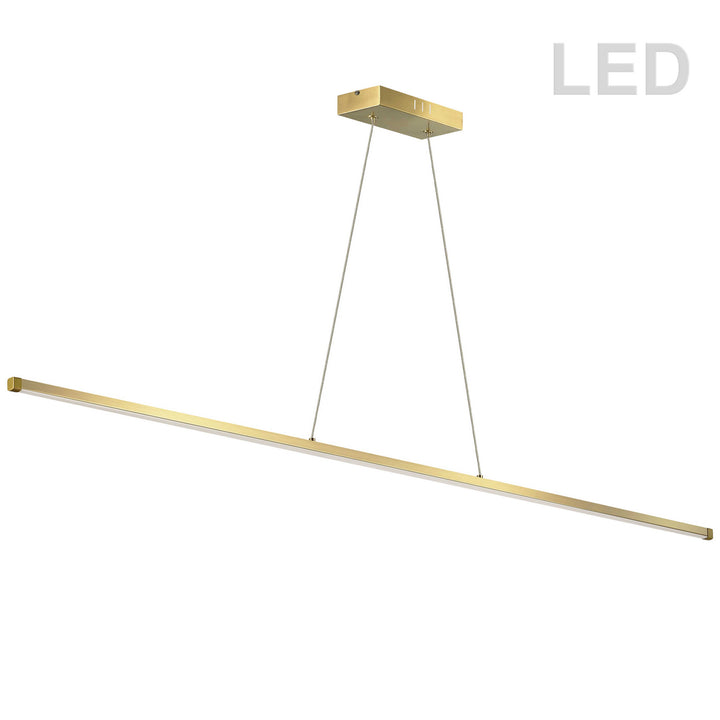 Array LED Pendant in Aged Brass - available from The Lighting Shoppe, trusted by Canadian homeowners