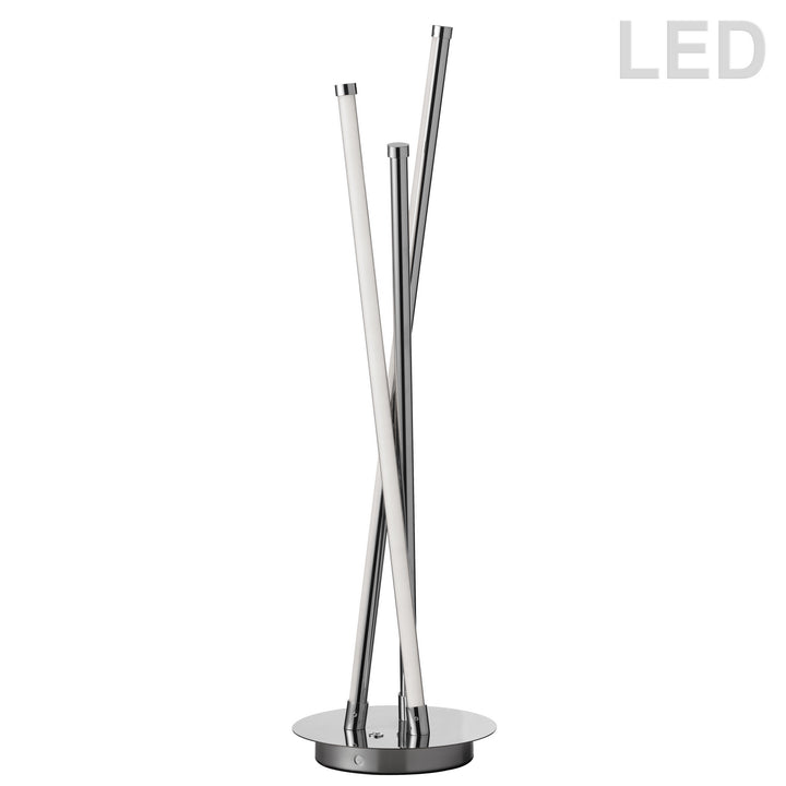 Cerena LED Table Lamp in Polished Chrome - available from The Lighting Shoppe, trusted by Canadian homeowners