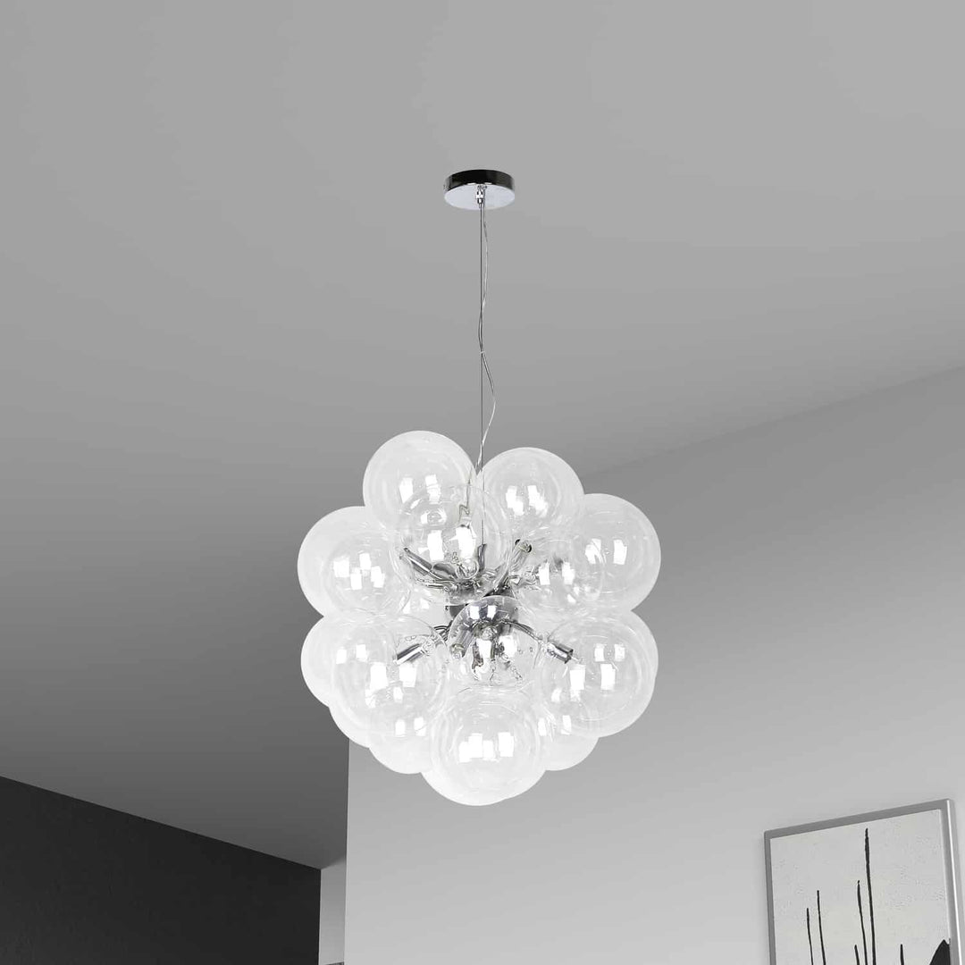 Dainolite Canada - CMT-206P-CLR-PC - Six Light Pendant - Comet - Clear