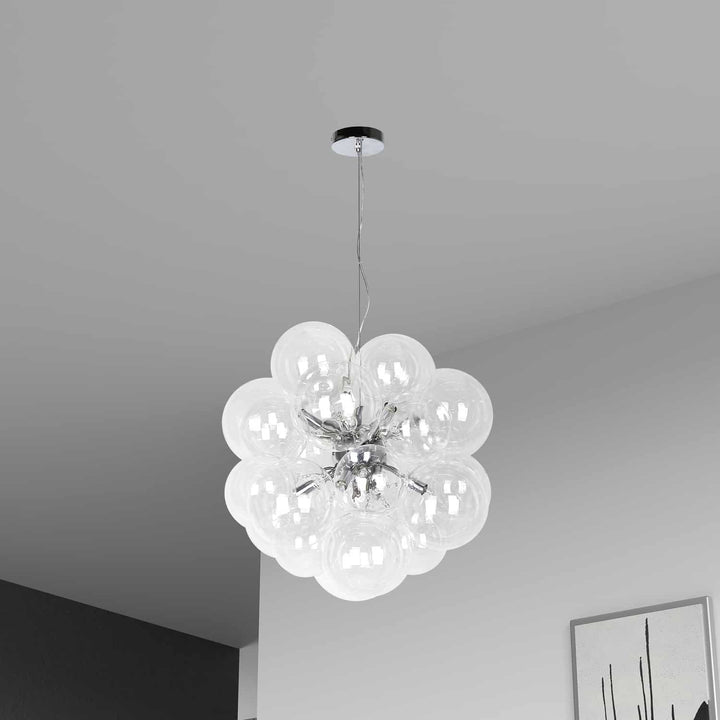 Dainolite Canada - CMT-206P-CLR-PC - Six Light Pendant - Comet - Clear