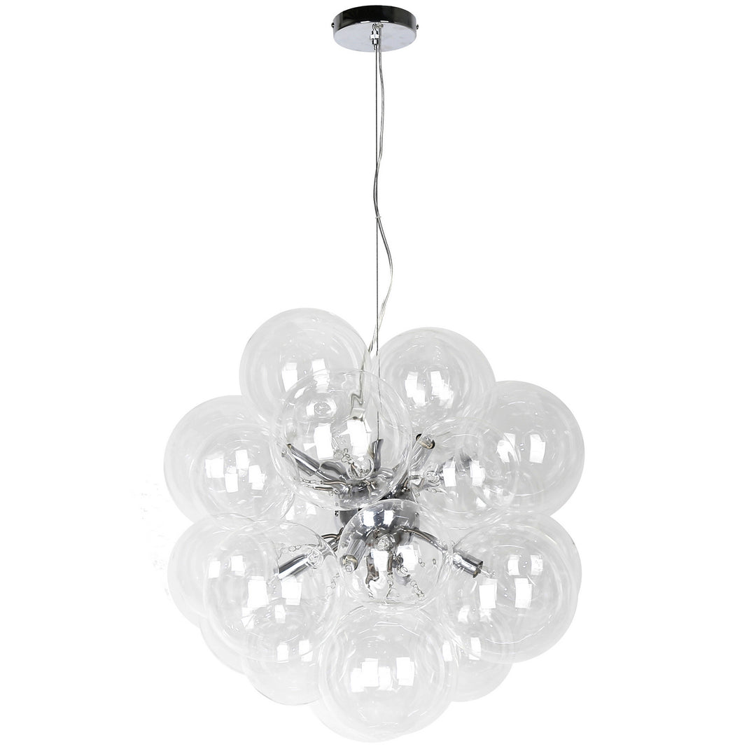 Comet Six Light Pendant in Clear - available from The Lighting Shoppe, trusted by Canadian homeowners