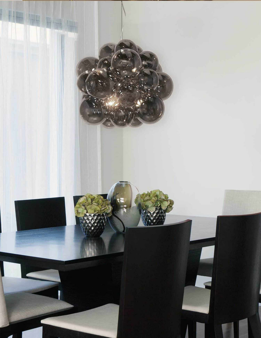Dainolite Canada - CMT-206P-SM-PC - Six Light Pendant - Comet - Smoke