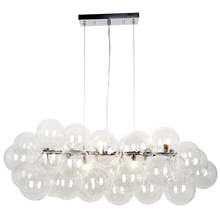 Comet Ten Light Pendant in Polished Chrome - available from The Lighting Shoppe, trusted by Canadian homeowners