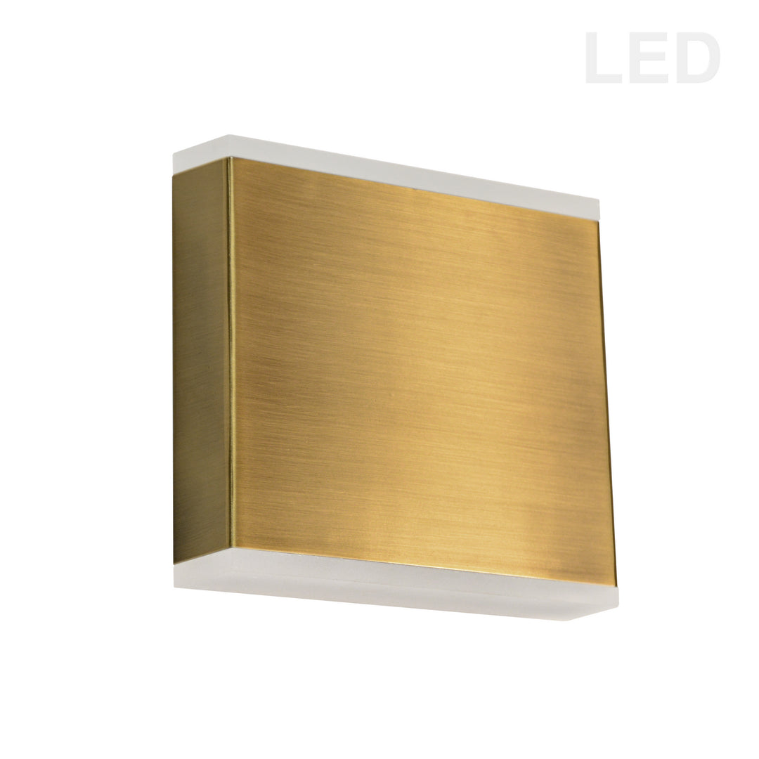 Emery LED Wall Sconce in Aged Brass - available from The Lighting Shoppe, trusted by Canadian homeowners