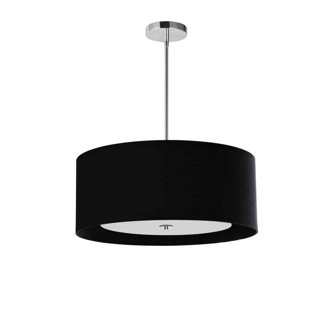 Dainolite Canada - HEL-224P-PC-BW - Four Light Pendant - Helena - Black