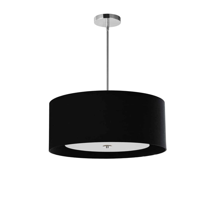 Dainolite Canada - HEL-224P-PC-BW - Four Light Pendant - Helena - Black