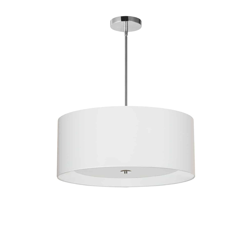 Dainolite Canada - HEL-224P-PC-WH - Four Light Pendant - Helena - White
