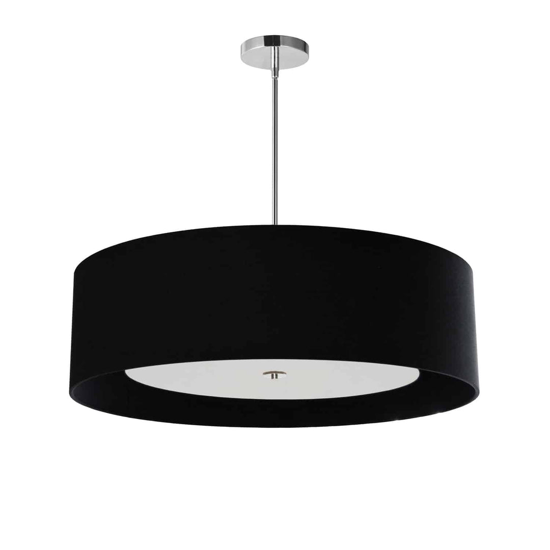 Dainolite Canada - HEL-304P-PC-BW - Four Light Pendant - Helena - Black
