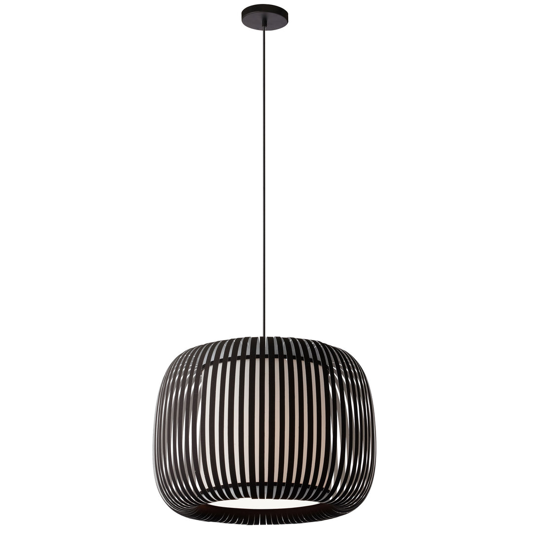 Mia One Light Pendant in Black - available from The Lighting Shoppe, trusted by Canadian homeowners