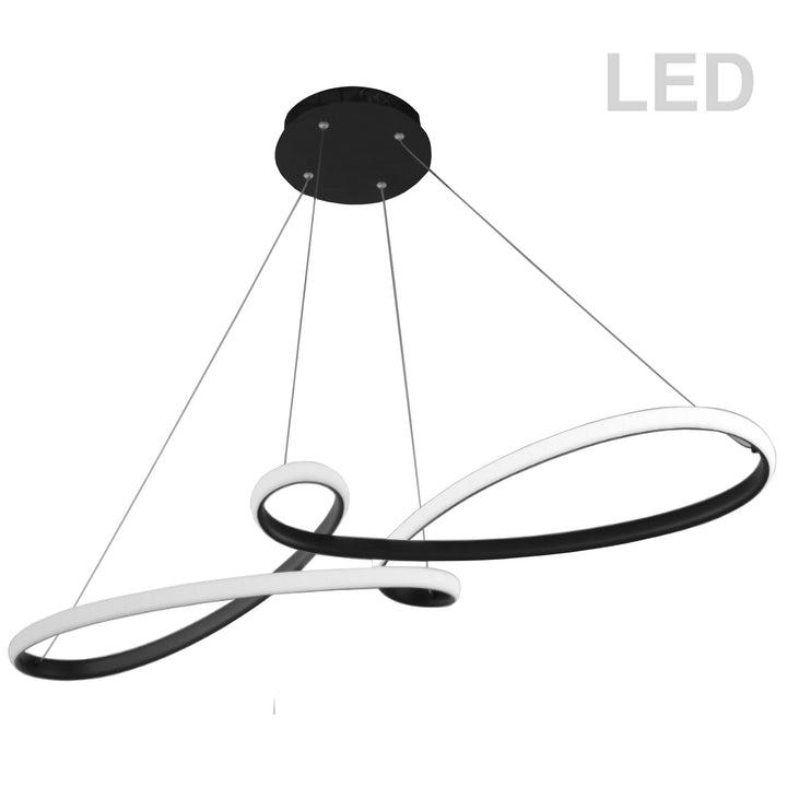 Nola LED Pendant in Black - available from The Lighting Shoppe, trusted by Canadian homeowners