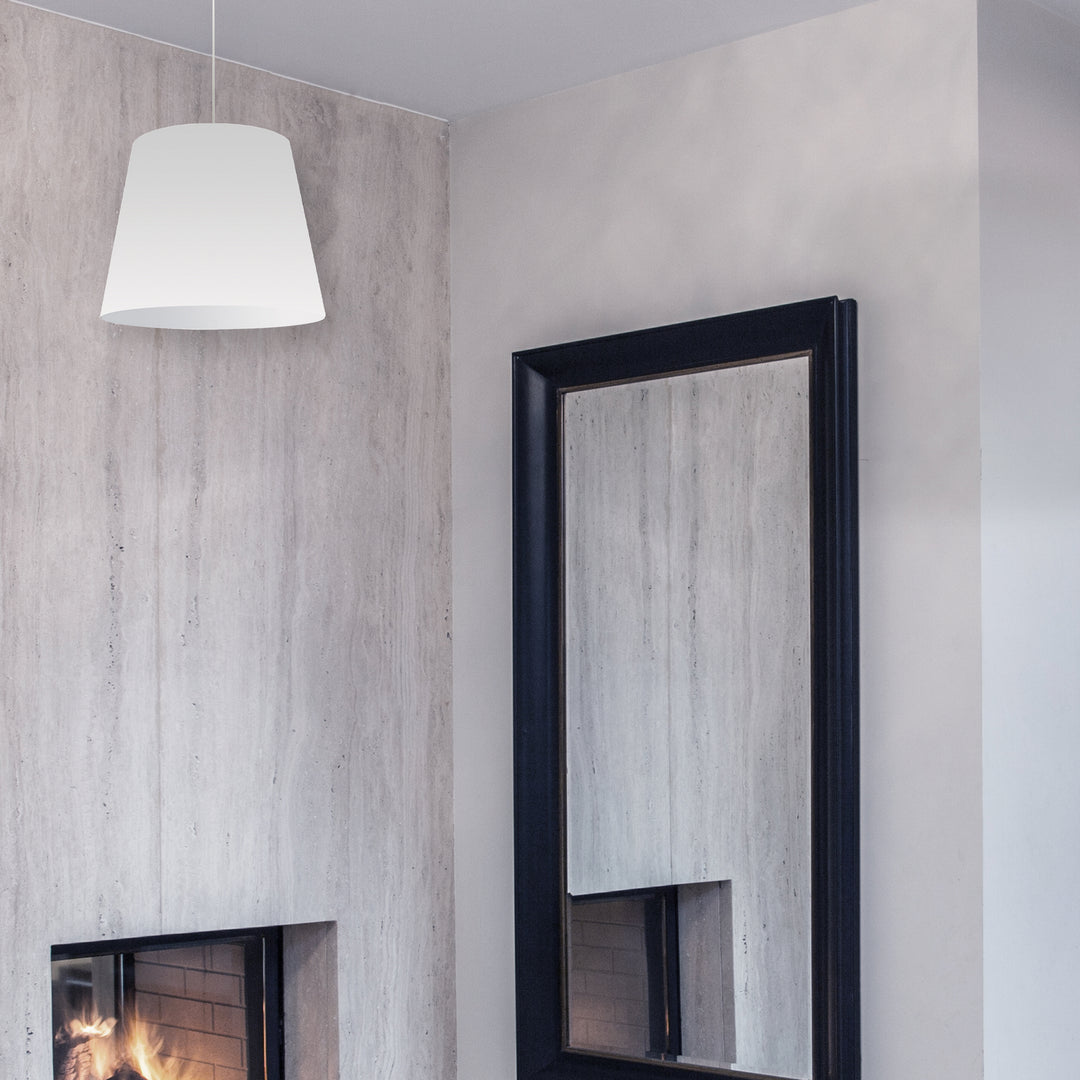 Dainolite Canada - OD-S-790 - One Light Pendant - Oversized Drum - White