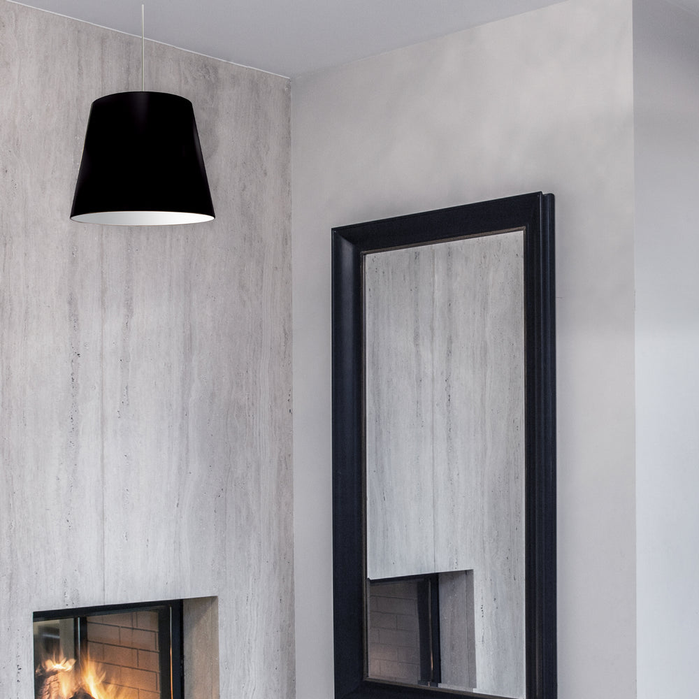 Dainolite Canada - OD-S-797 - One Light Pendant - Oversized Drum - Black