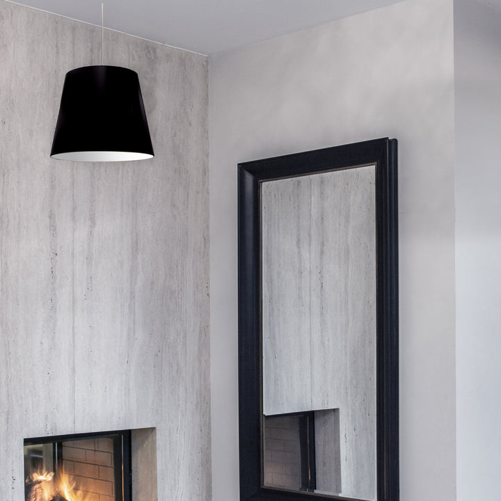 Dainolite Canada - OD-S-797 - One Light Pendant - Oversized Drum - Black