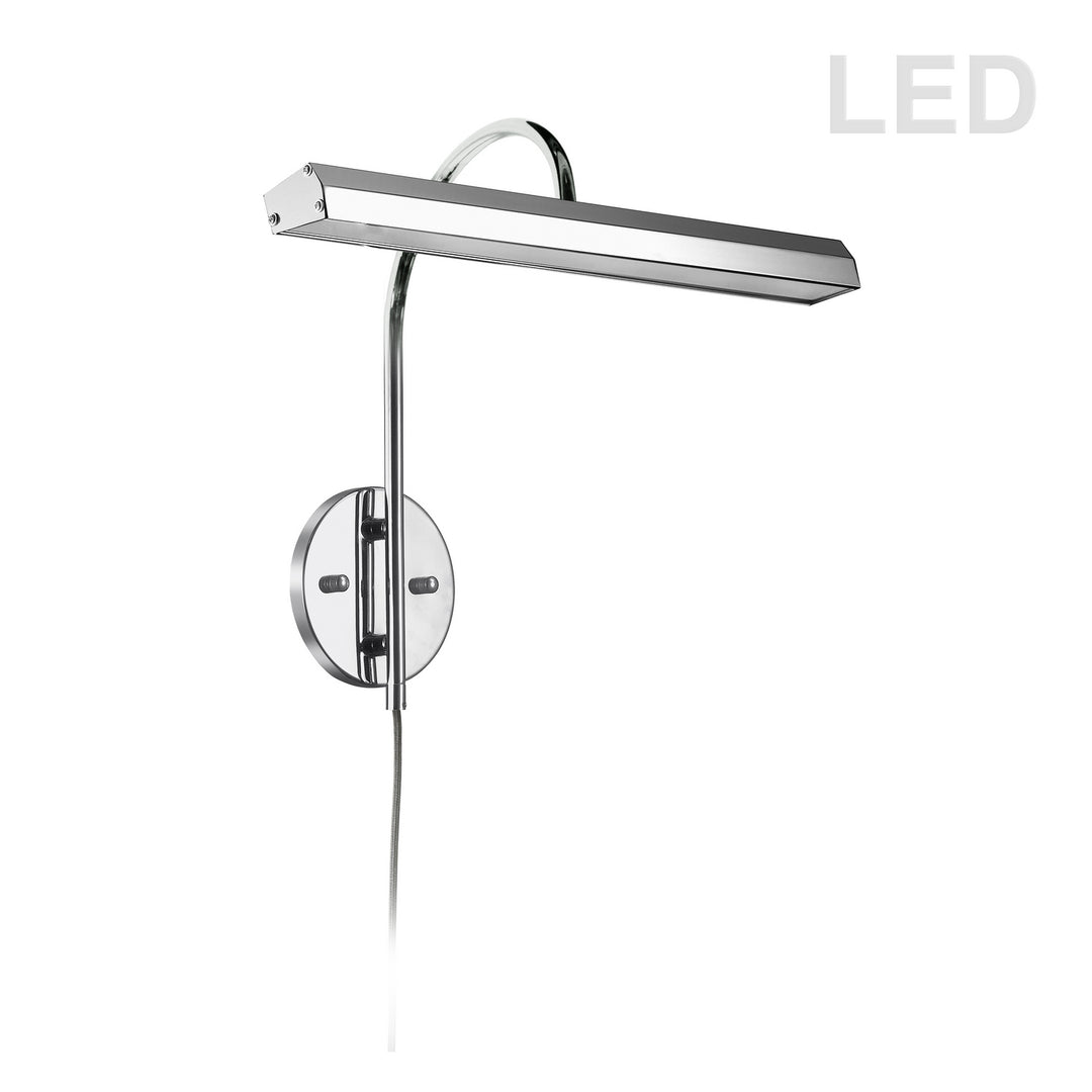 Display/Exhibit LED Picture Light in Polished Chrome - available from The Lighting Shoppe, trusted by Canadian homeowners