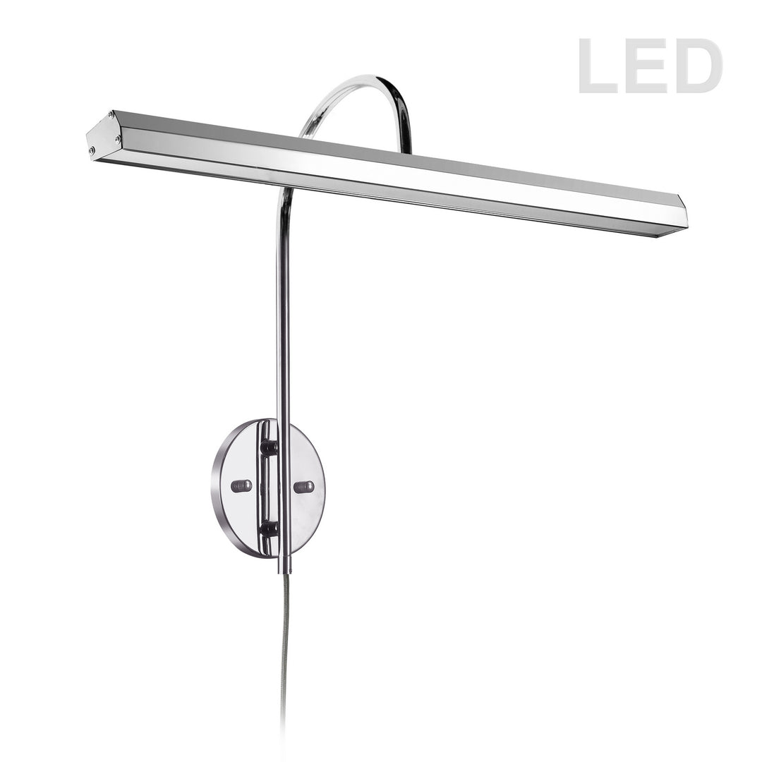 Display/Exhibit LED Picture Light in Polished Chrome - available from The Lighting Shoppe, trusted by Canadian homeowners