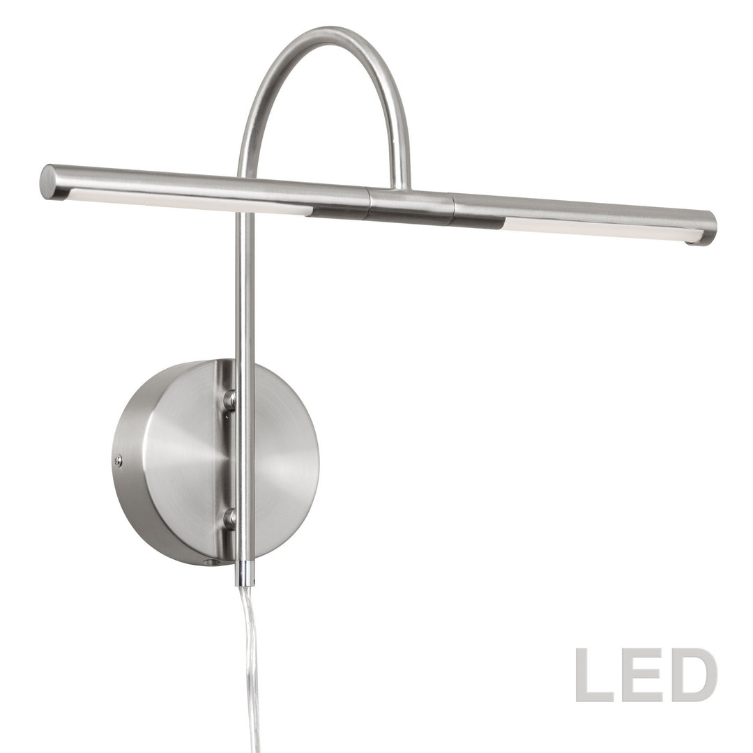 Display/Exhibit LED Picture Light in Satin Chrome - available from The Lighting Shoppe, trusted by Canadian homeowners