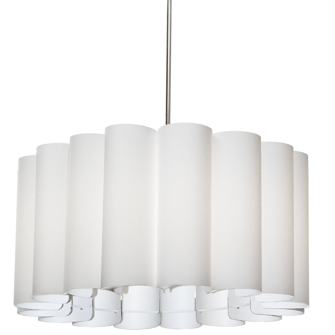 Dainolite Canada - SAN244-PC-790 - Four Light Pendant - Sandra - White