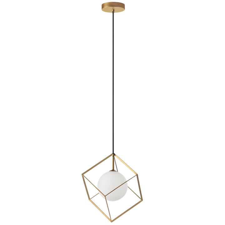 Thomson One Light Pendant in Gold - available from The Lighting Shoppe, trusted by Canadian homeowners