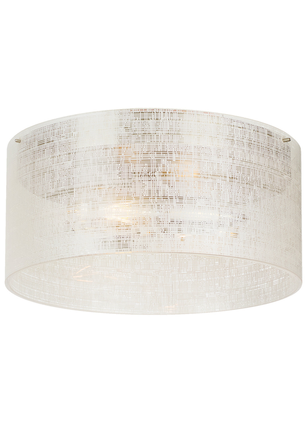 Visual Comfort Modern - 700FMVTRLNS-LED927 - LED Flush Mount - Vetra - Satin Nickel