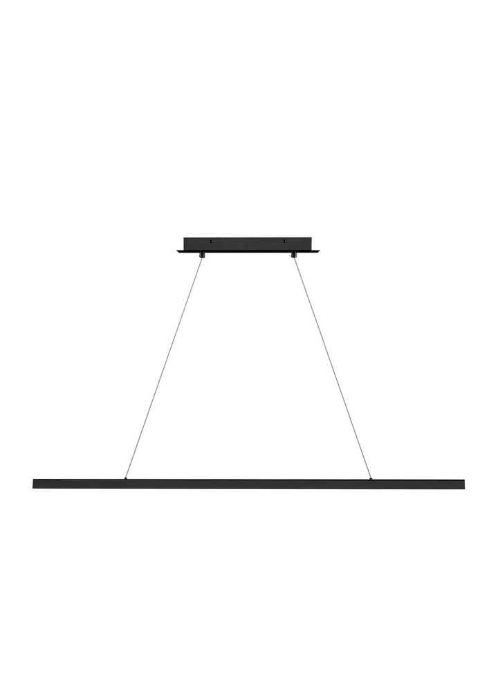 Visual Comfort Modern - 700LSDES48B-LED92730 - LED Suspension - Dessau - Nightshade Black