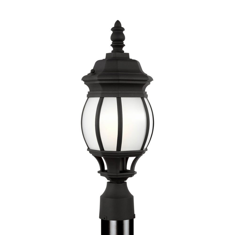 Generation Lighting Canada - 82202-12 - One Light Outdoor Post Lantern - Wynfield - Black