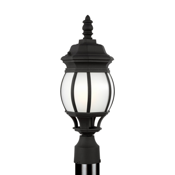 Generation Lighting Canada - 82202-12 - One Light Outdoor Post Lantern - Wynfield - Black