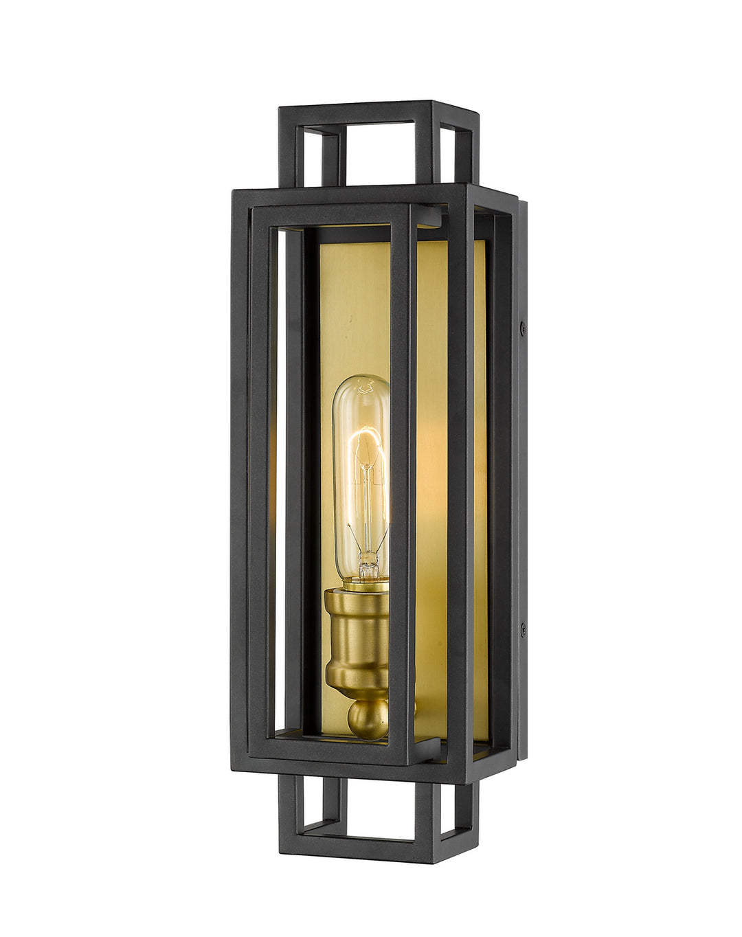 Titania One Light Wall Sconce in Bronze + Olde Brass - available from The Lighting Shoppe, trusted by Canadian homeowners