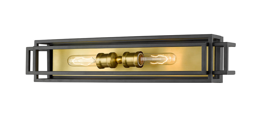 Z-Lite Canada - 454-2V-BRZ-OBR - Two Light Vanity - Titania - Bronze + Olde Brass