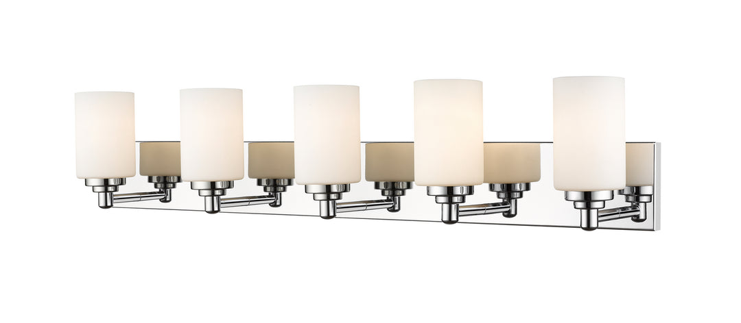 Z-Lite Canada - 485-5V-CH - Five Light Vanity - Soledad - Chrome