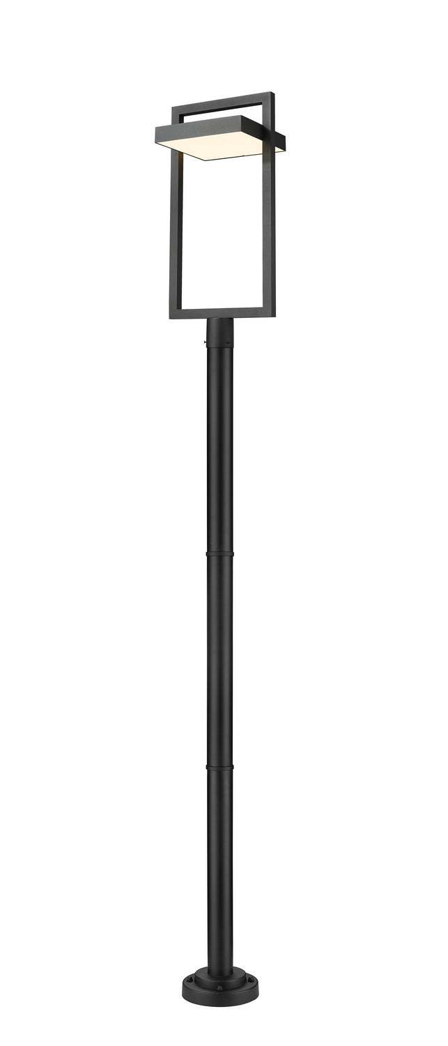 Luttrel LED Outdoor Post Moun Fixture in Black - available from The Lighting Shoppe, trusted by Canadian homeowners