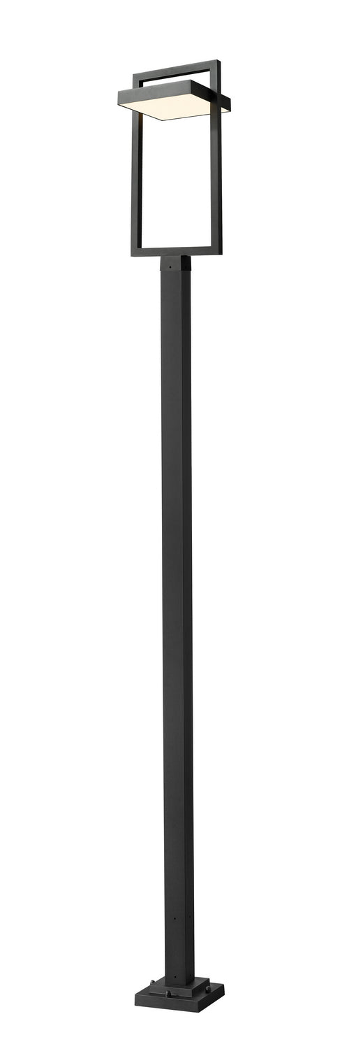 Luttrel LED Outdoor Post Moun Fixture in Black - available from The Lighting Shoppe, trusted by Canadian homeowners