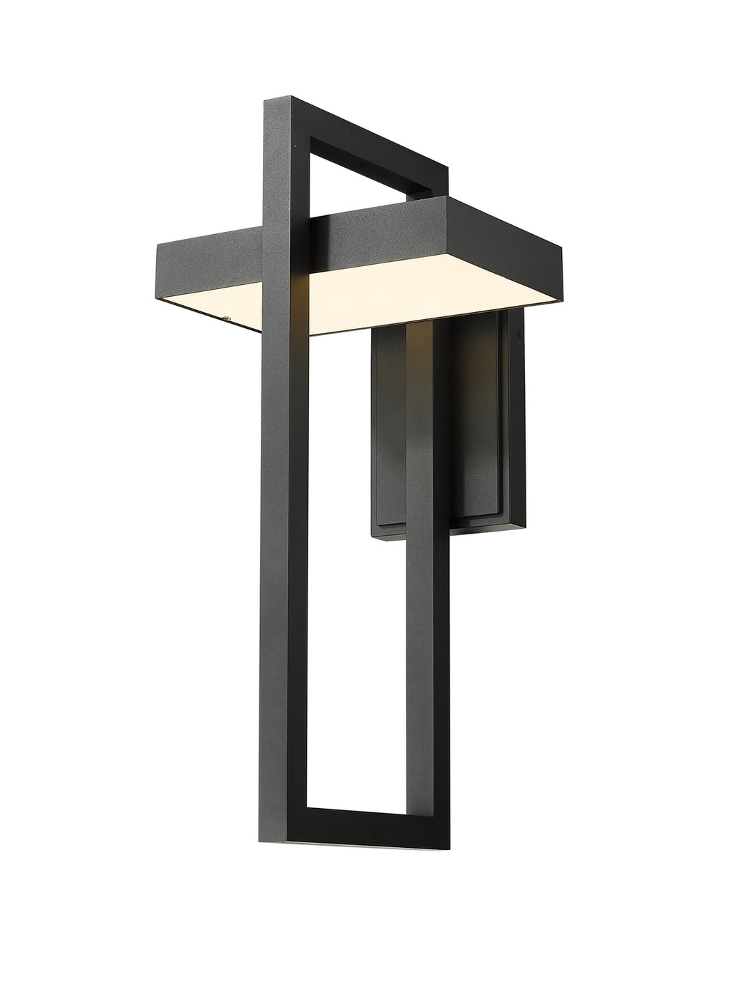 Luttrel LED Outdoor Wall Mount in Black - available from The Lighting Shoppe, trusted by Canadian homeowners