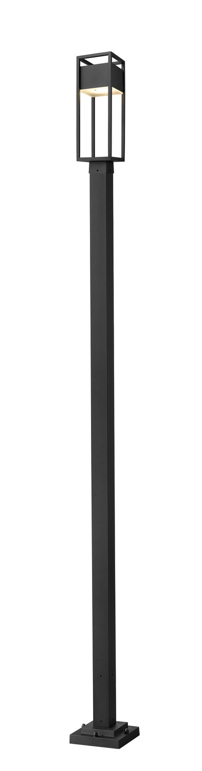 Barwick LED Outdoor Post Moun Fixture in Black - available from The Lighting Shoppe, trusted by Canadian homeowners