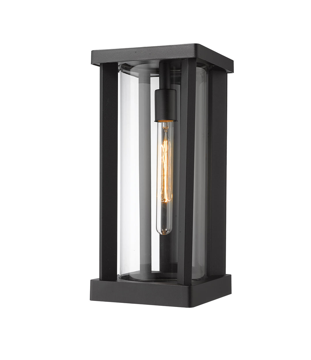 Glenwood One Light Outdoor Wall Light in Black - available from The Lighting Shoppe, trusted by Canadian homeowners