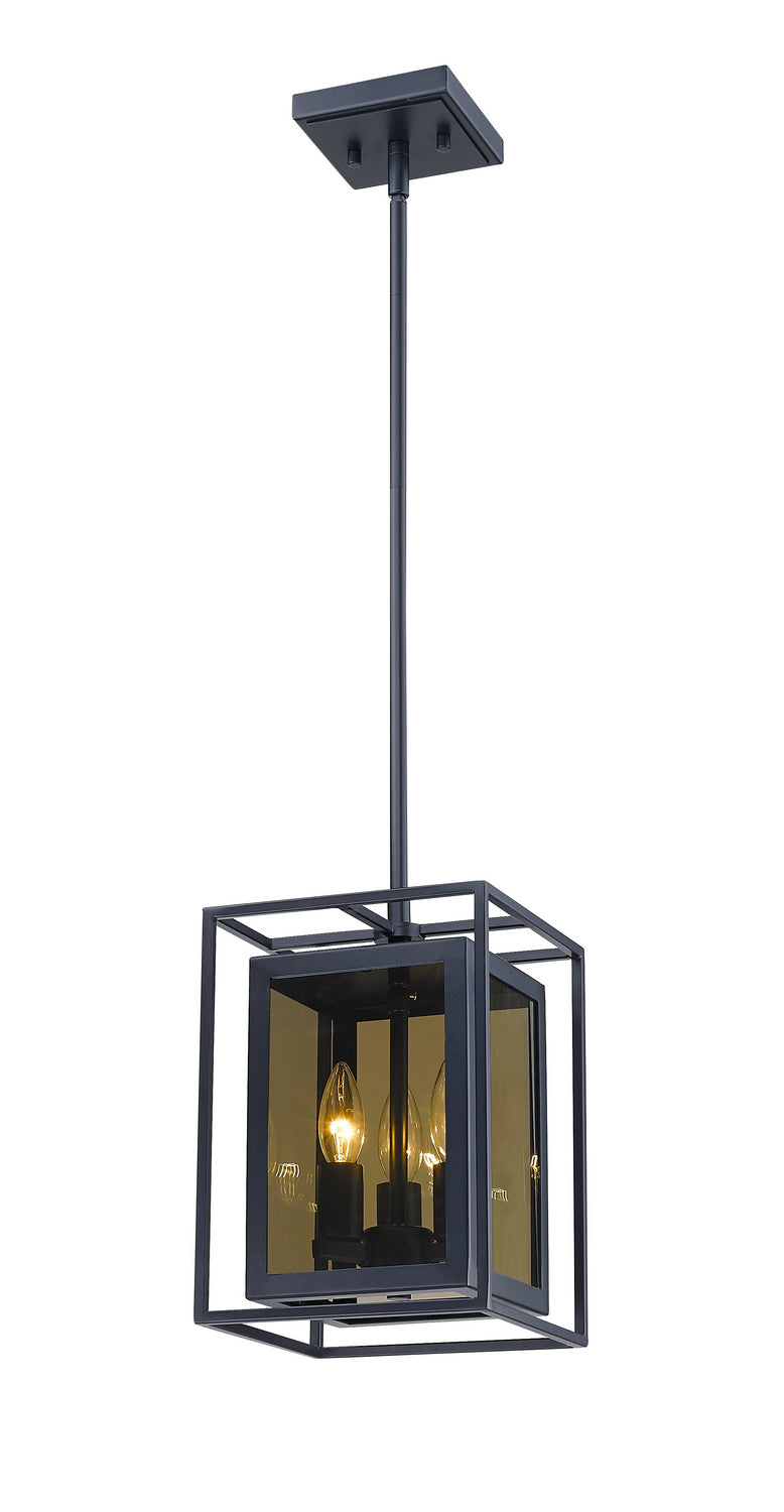 Infinity Three Light Pendant in Misty Charcoal - available from The Lighting Shoppe, trusted by Canadian homeowners