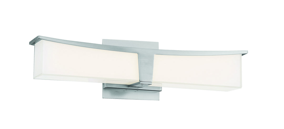 Plane LED Bath in Brushed Nickel - available from The Lighting Shoppe, trusted by Canadian homeowners