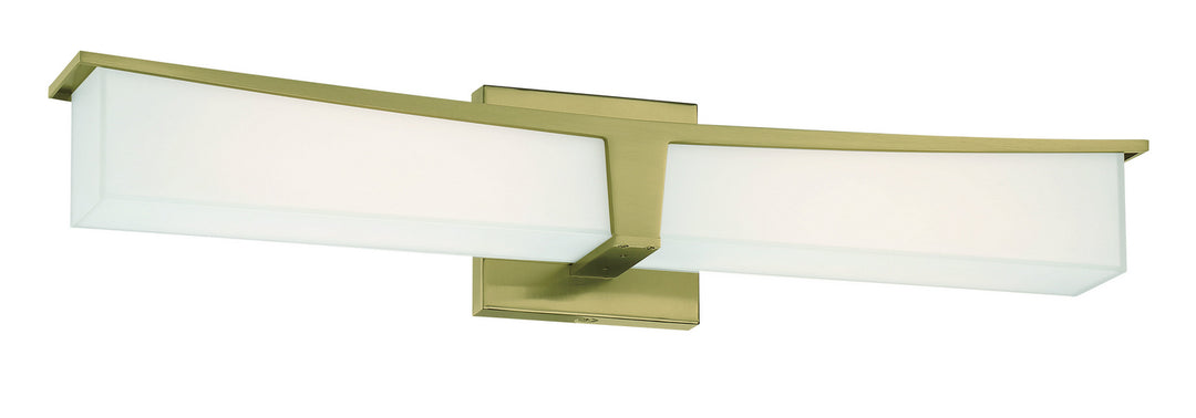 Plane LED Bath in Honey Gold - available from The Lighting Shoppe, trusted by Canadian homeowners