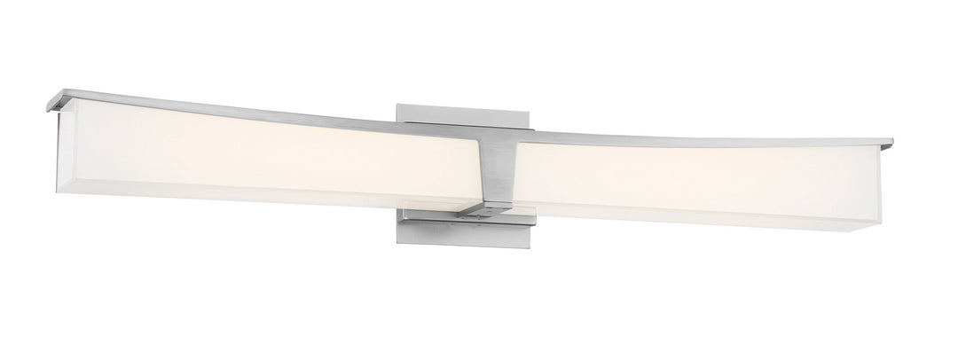 Plane LED Bath in Brushed Nickel - available from The Lighting Shoppe, trusted by Canadian homeowners