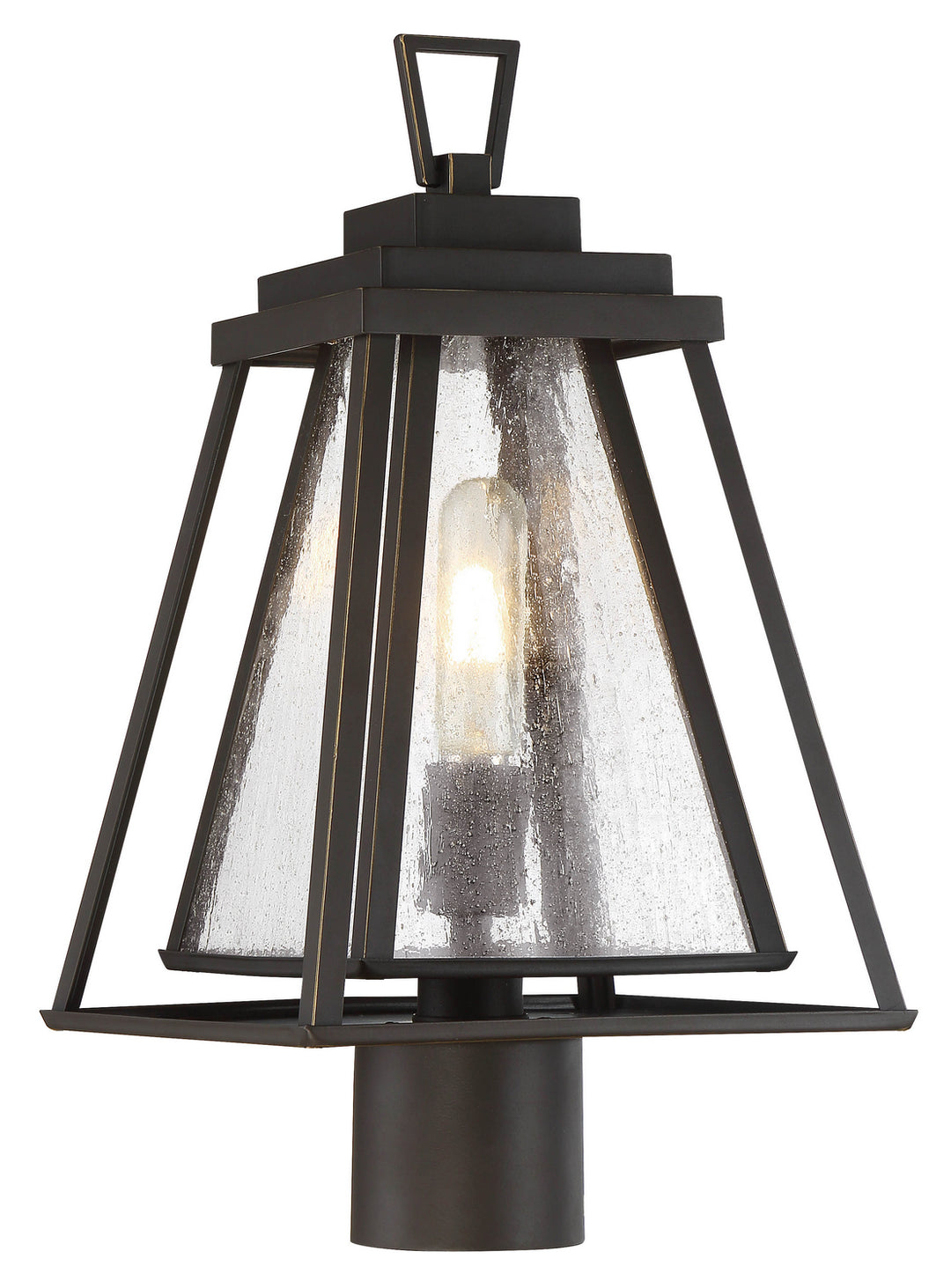 Sleepy Hollow One Light Post Mount in Dakota Bronze - available from The Lighting Shoppe, trusted by Canadian homeowners