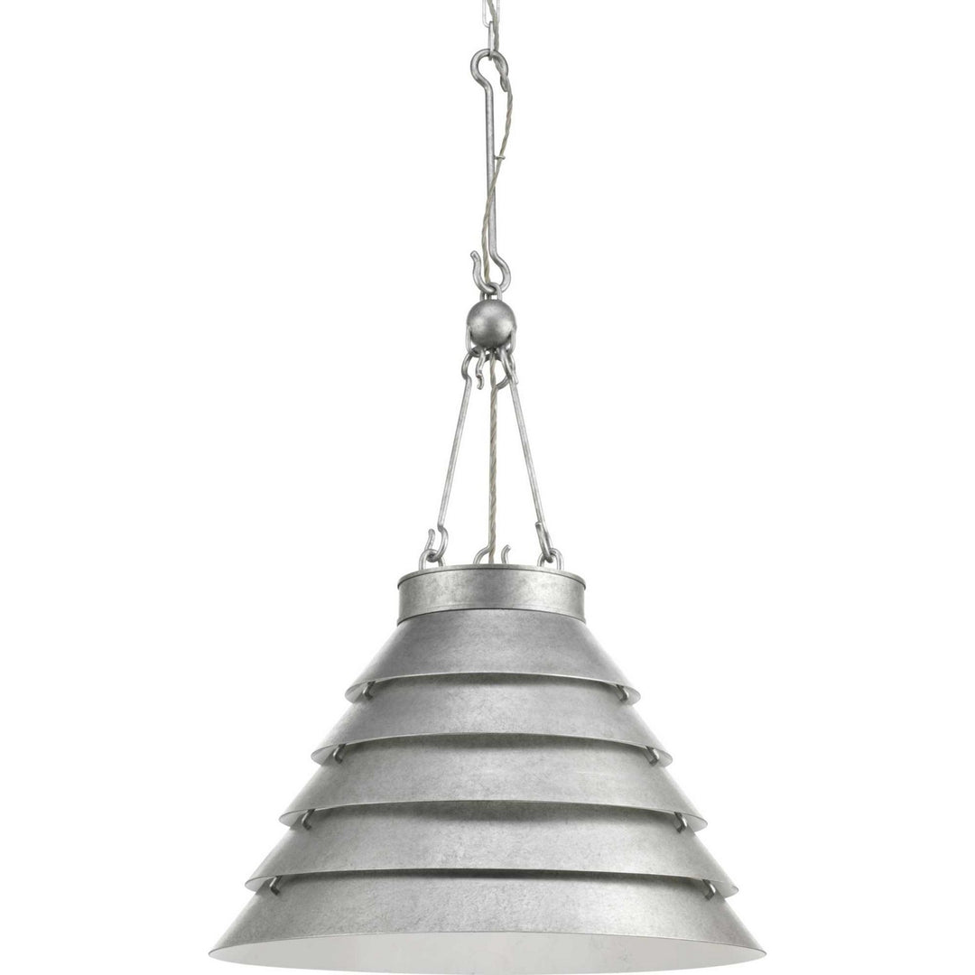 Progress Canada - P500200-141 - Three Light Pendant - Point Dume-Surfrider - Galvanized
