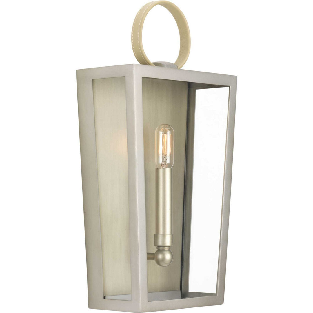 Point Dume-Shearwater One Light Wall Sconce in Antique Nickel - available from The Lighting Shoppe, trusted by Canadian homeowners